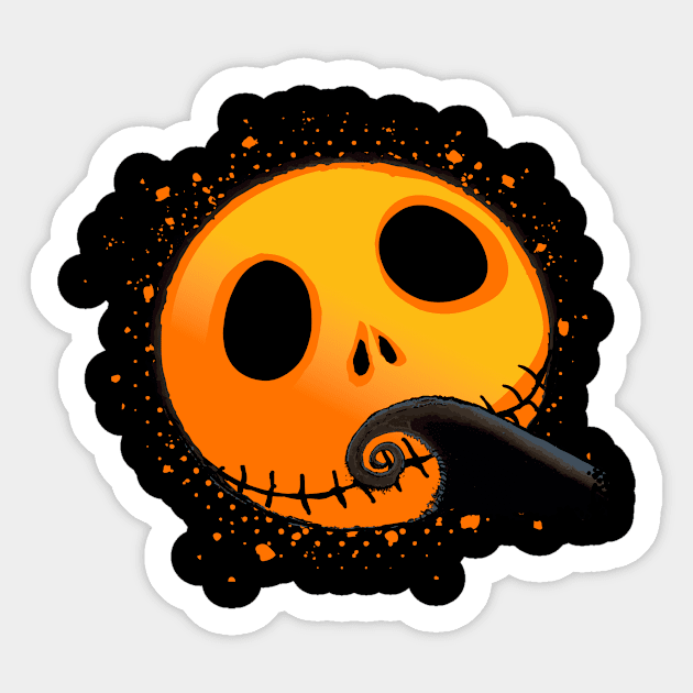 HALLOWEEN Sticker by KARMADESIGNER T-SHIRT SHOP